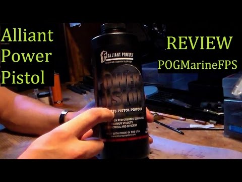 Alliant Powder Power Pistol Powder Review