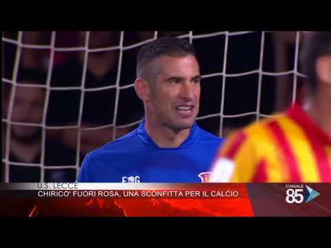 14 settembre 2018    Chirico' fuori rosa, una sconfitta per il calcio