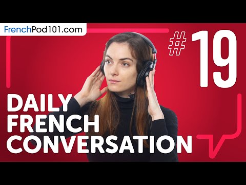 learn how to use the verb to be in French Daily French Conversations 01
