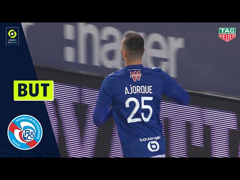 But Ludovic AJORQUE (51' - RC STRASBOURG ALSACE) RC STRASBOURG ALSACE - NÎMES OLYMPIQUE (5-0) 20/21
