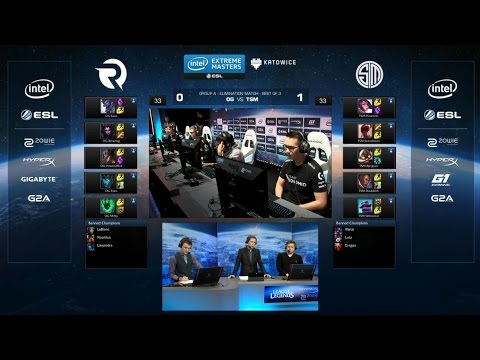 TSM vs OG Highlights Game 2 - TEAM SOLOMID vs ORIGEN - IEM KATOWICE 2016 Group A Elimination Match