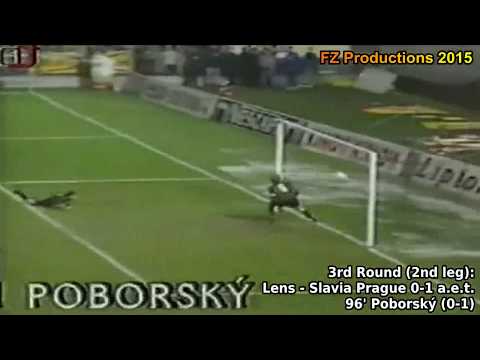 1995-1996 Uefa Cup: SK Slavia Prague All Goals (Road to Semifinals)