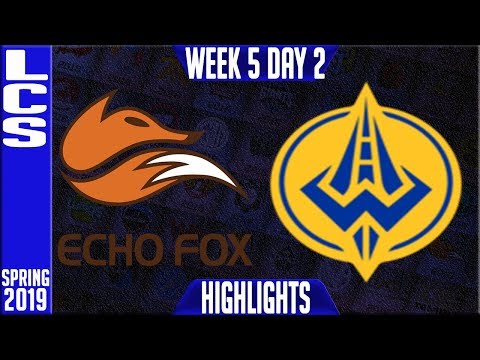 FOX vs GGS Highlights | LCS Spring 2019 Week 5 Day 2 | Echo Fox vs Golden Guardians