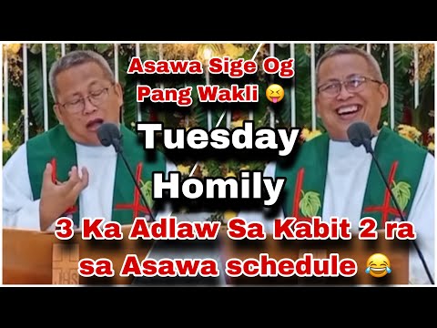 November 15, 2022 Schedule 3 Ka Adlaw sa Kabit 2 ra  sa Asawa ky si pang Wakli 😂| Fr Ciano Ubod