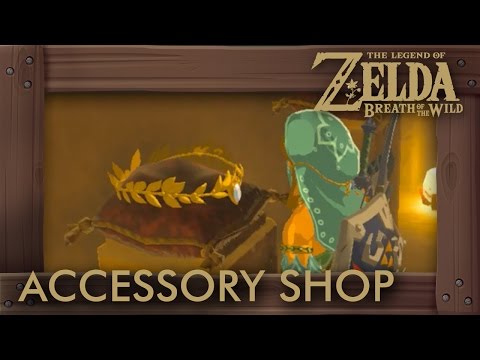Zelda Breath of the Wild - How to Unlock Accessory Shop