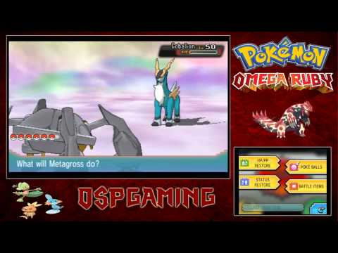Pokemon Omega Ruby playthrough pt92 - Mesprit and Cobalion Appear!