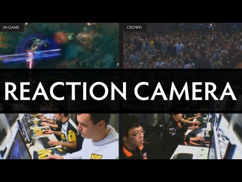 Dota 2 TI3 - End of Game - Na'Vi vs Orange Reaction Cameras (Multicam)
