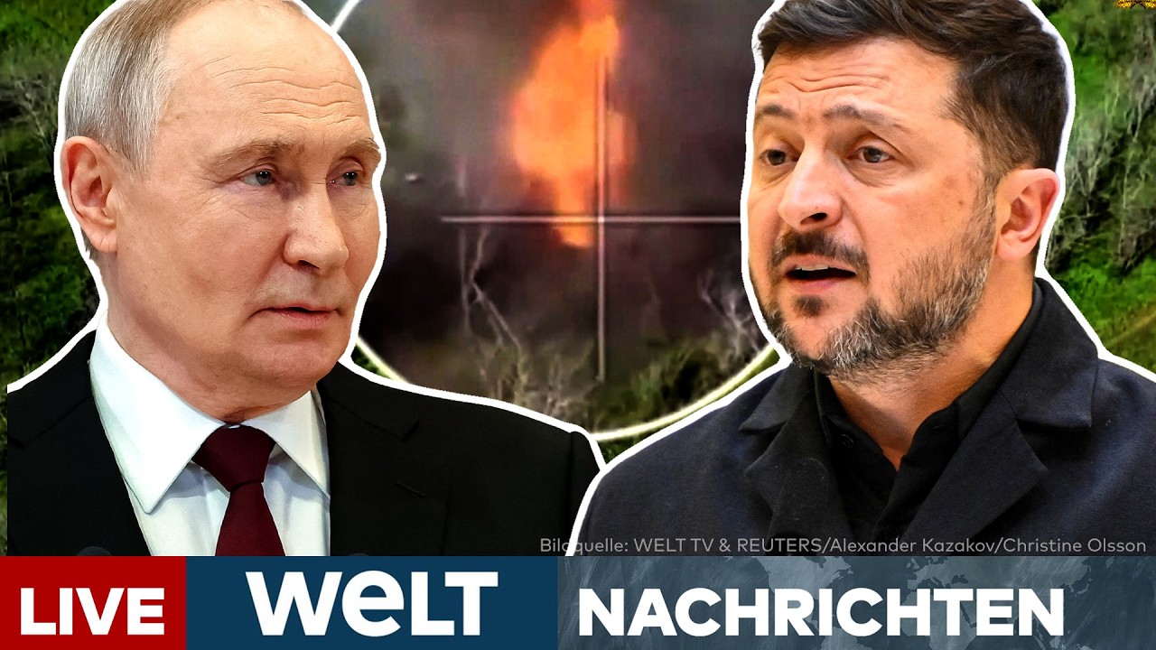 UKRAINE-KRIEG: Putin mit Rücken an der Wand? Selenskyj will Friedensgespräche vor Winter | WELT LIVE