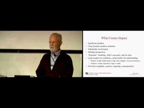 Models that Matter – System Dynamics Applications with Impact by George Richardson