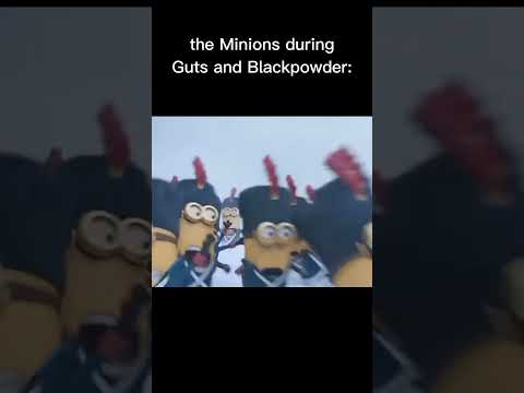 The Minions during Guts and Blackpowder #gutsandblackpowder #minions