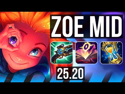 ZOE vs VEIGAR (MID) | Legendary | EUW Diamond | 25.20