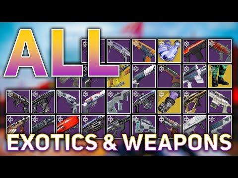 ALL Season of the Lost Exotics & Weapons (Minus the hidden Exotic) | Destiny 2 Season of the Lost