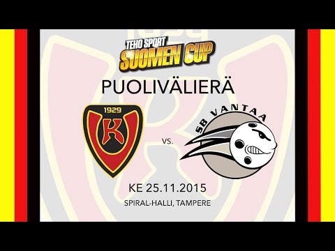 Suomen Cup: Koovee-SB Vantaa, 25.11.2015, Maalikooste