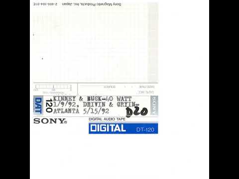 Kevn Kinney, Peter Buck and Friends- 40 Watt Club, Athens Ga 1/9/92 DAT Master Clone R.E.M. Live