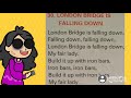 LONDON BRIDGE IS FOLLOWING DOWN Nursery Rhymes Cartoon Animation Badbadgeete Joke Hasya Kavita Skit