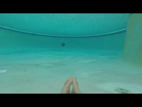 Sitting underwater in the rain