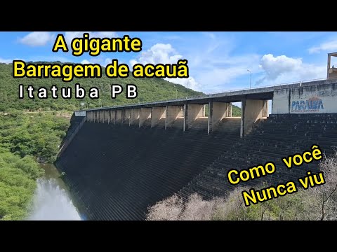Barragem de acauã  no agreste paraibano ( itatuba PB)