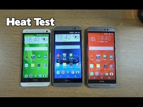 HTC One M9 VS M8 VS M7 - Heat Test!