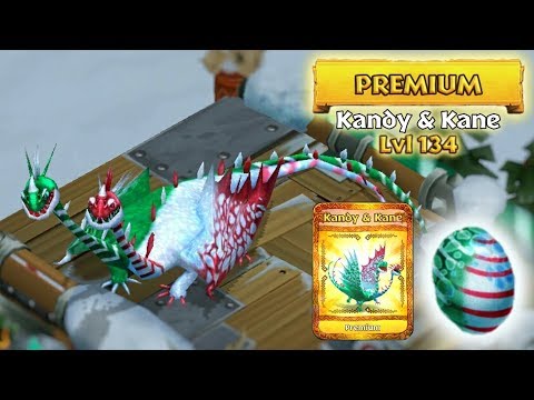 Kandy & Kane (New Premium Hideous Zippleback) Titan Mode Max Level 134 | Dragons: Rise of Berk