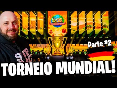 BRUNO CLASH na FINAL MUNDIAL de CLASH OF CLANS na ALEMANHA!! Parte #2