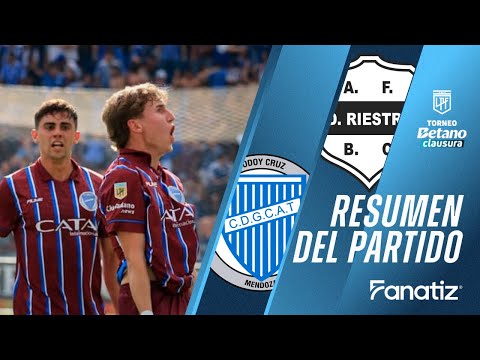Godoy Cruz 1 vs 1 Deportivo Riestra  - Resumen del Partido  | #torneoclausura2025 