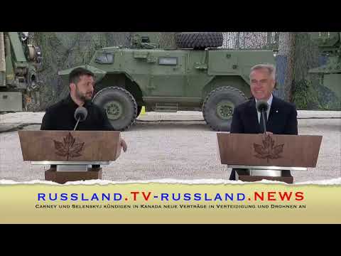 Carney und Selenskyj kündigen in Kanada neue Verträge in Verteidigung und Drohnen an
