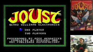 Retro Homebrew Computer Games (Joust, Codename Intruder MSX) 23rd April 2017