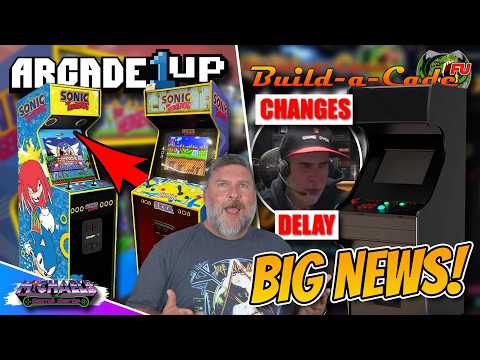 Arcade1up Sonic The Hedgehog Update & GRS Build A Cade FU Changes & Delay!