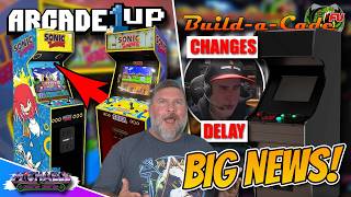 Arcade1up Sonic The Hedgehog Update & GRS Build A Cade FU Changes & Delay!