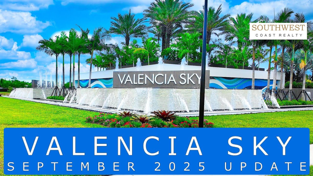 Valencia Sky Naples Florida September 2025 Update in 4K