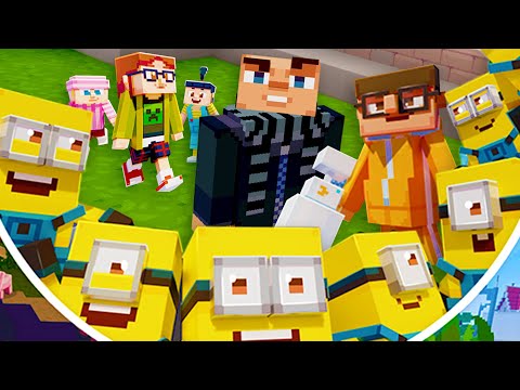 OMGcraft - Minecraft Tips & Tutorials! - Minecraft: Minions! Despicable Me (Bedrock DLC Mashup Pack!)