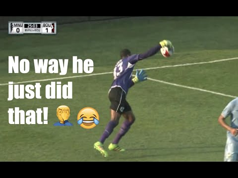 Goalkeepers throw ball into their own net Compilation