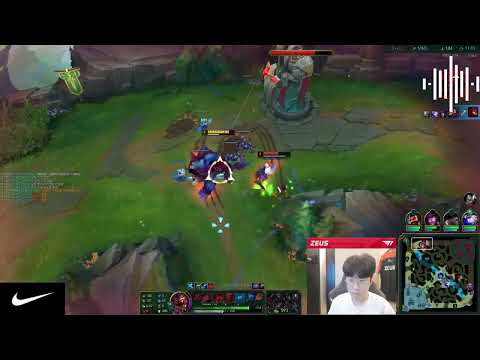 [T1 Zeus] Gnar High elo #shorts #leagueoflegends #korean #montage