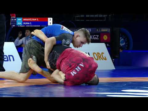Round 2 Men's GP No-Gi - 76 kg: S. MIKAYELYAN (ARM) v. C. DURA (ROU)