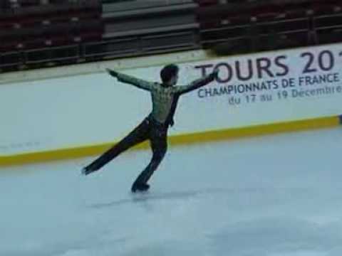 Alban Préaubert 2009 French Nationals free program