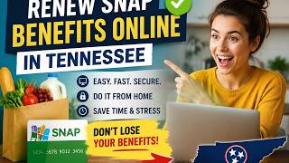 How to renew SNAP benefits online in Tennessee