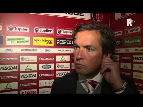 Alex Pastoor na afloop van Helmond Sport - Sparta