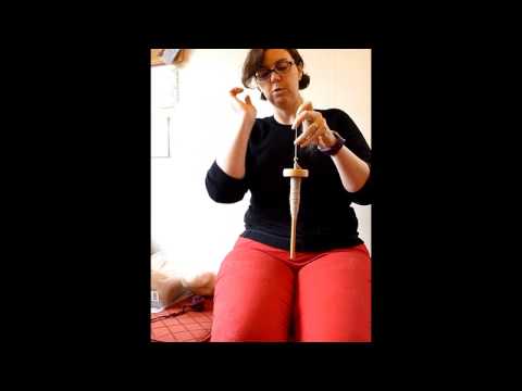 Drop Spindle- Video #3 of the Sweater From Scratch Series