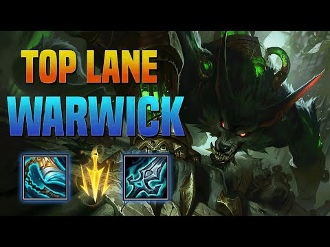 BEAST IN THE TOP LANE - WARWICK SEASON 15 CHAMPION GUIDE - LEAGUE OF LEGENDS