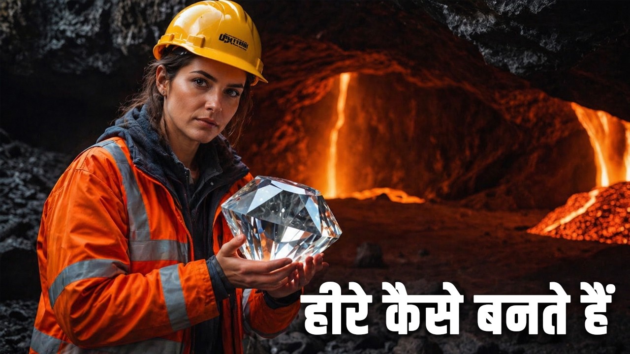 जमीन के नीचे हीरे कैसे बनते हैं? How Are DIAMONDS Formed?