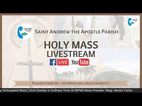 November 07, 2020│Saturday│Anticipated Mass; 32nd Sunday in Ordinary Time (5:00 PM)