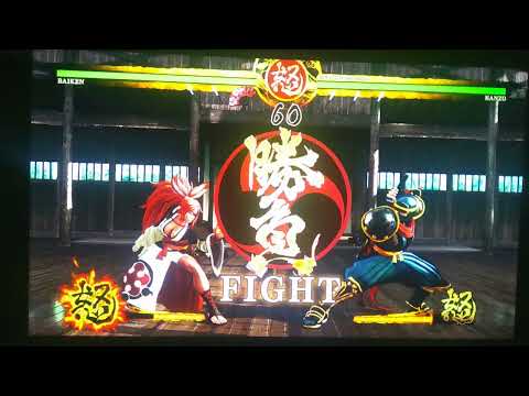 Samurai Showdown Baiken vs Hattori Hanzo
