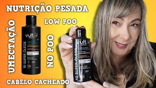 10 SUPER ÓLEOS VULT cabelo cacheado e crespos low nopoo