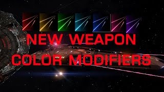 Elite Dangerous: New Weapon Color Modifiers!