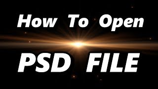 ▶️ How To Open A PSD File Using Windows And Convert PSD Files To JPEG. 📢