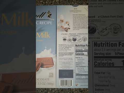 🍫 Finally trying the new Lindt OatMilk Chocolate Bar!! 🥰
