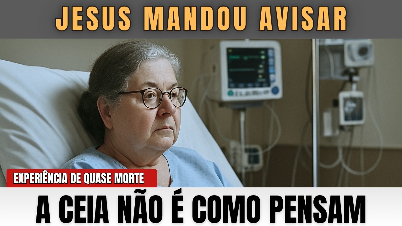 EU MORRI… E JESUS REVELOU O FIM TRÁGICO DE QUEM TOMA A CEIA SEM ARREPENDIMENTO!