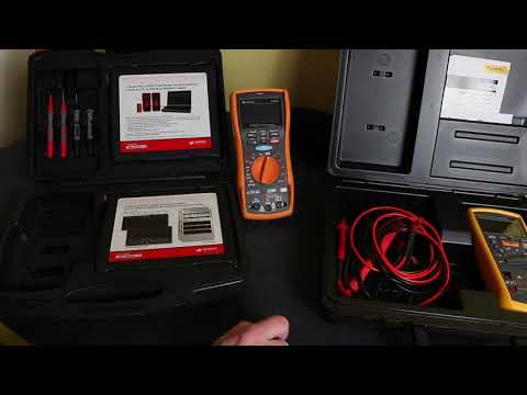 Insulation Multimeter Comparison - Keysight vs Fluke