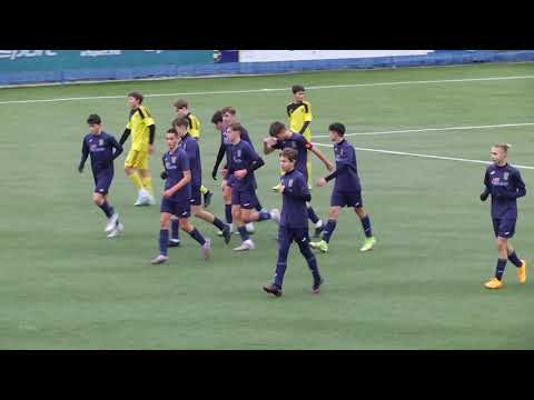 28.11.2022 / DACIA-BUIUCANI (albastru) vs SHERIFF / scor final 2:0 (D-B) / Camp-tul MD 2022-23, U15