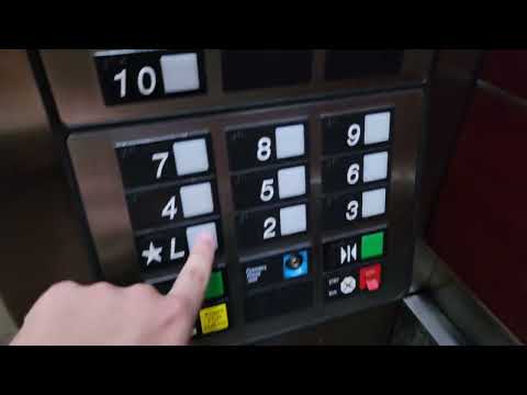 Fun 1988 Otis Elevonic 401 Low Rise Elevators @ 301 East Ocean Boulevard, Long Beach CA